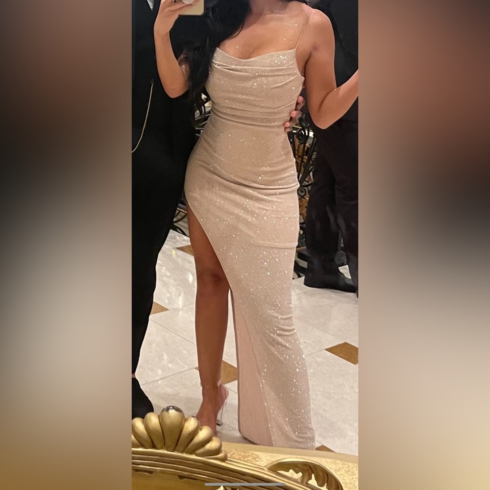 Glitter gown